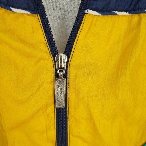 La Costa Spa Los Angeles Vintage Color Block Windbreaker Size Medium - Picture 4 of 7